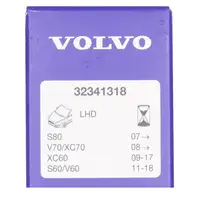 ORIGINAL Volvo Scheibenwischer Wischersatz VOLVO C30 S40 2 S60 2 V60 1 2 32341318