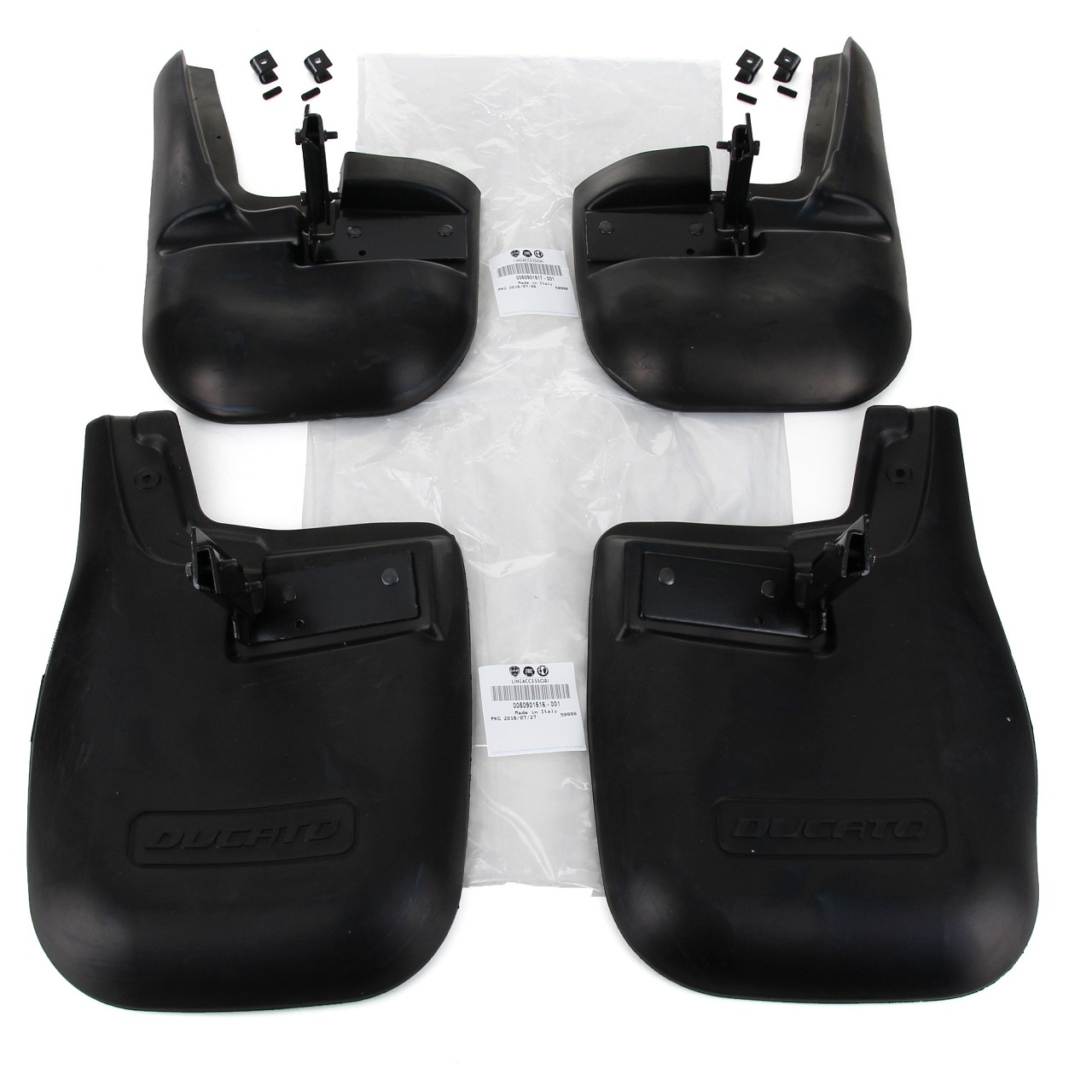 ORIGINAL Fiat mud flaps splash guard set DUCATO (250_ 290_) front + rear