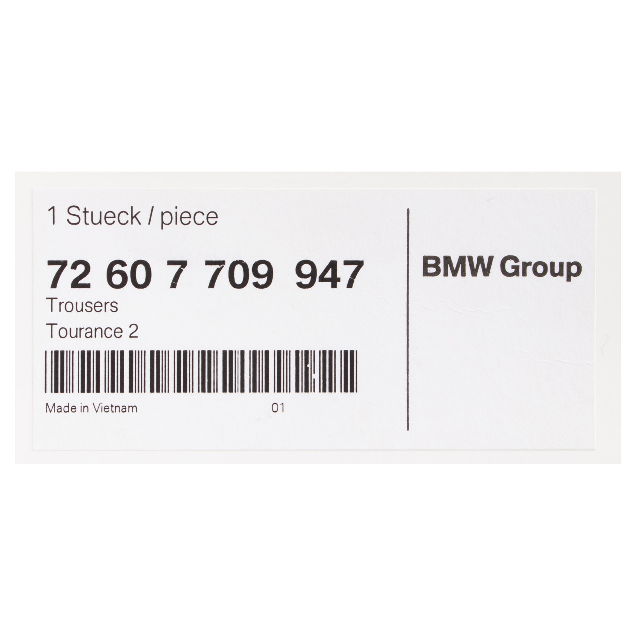 Original BMW Motorrad BMW Motorcycle pants - 72 60 7 709 947 | myparto