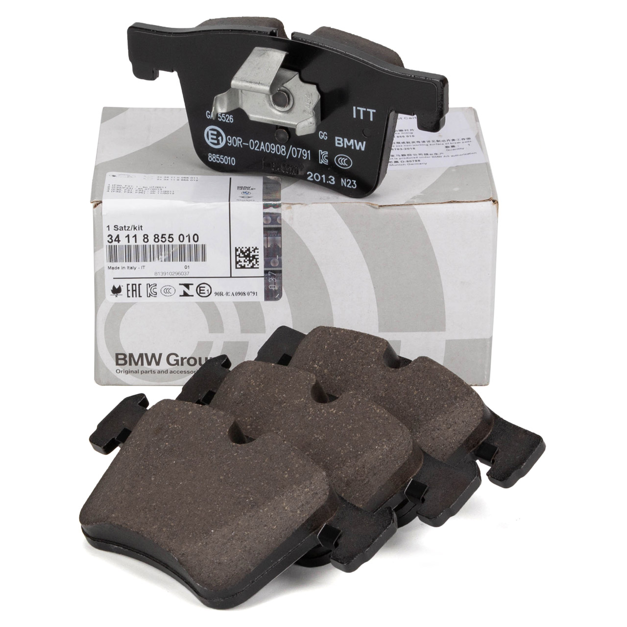 Original BMW Bremsbeläge - 34 11 8 855 010 | myparto 