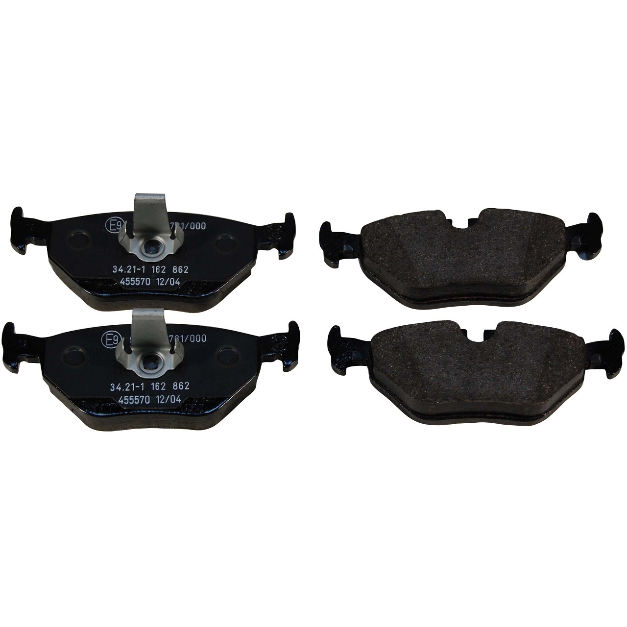 ORIGINAL BMW Bremsbeläge Bremsbelagsatz E39 520-540i 520-530d hinten 34216761281