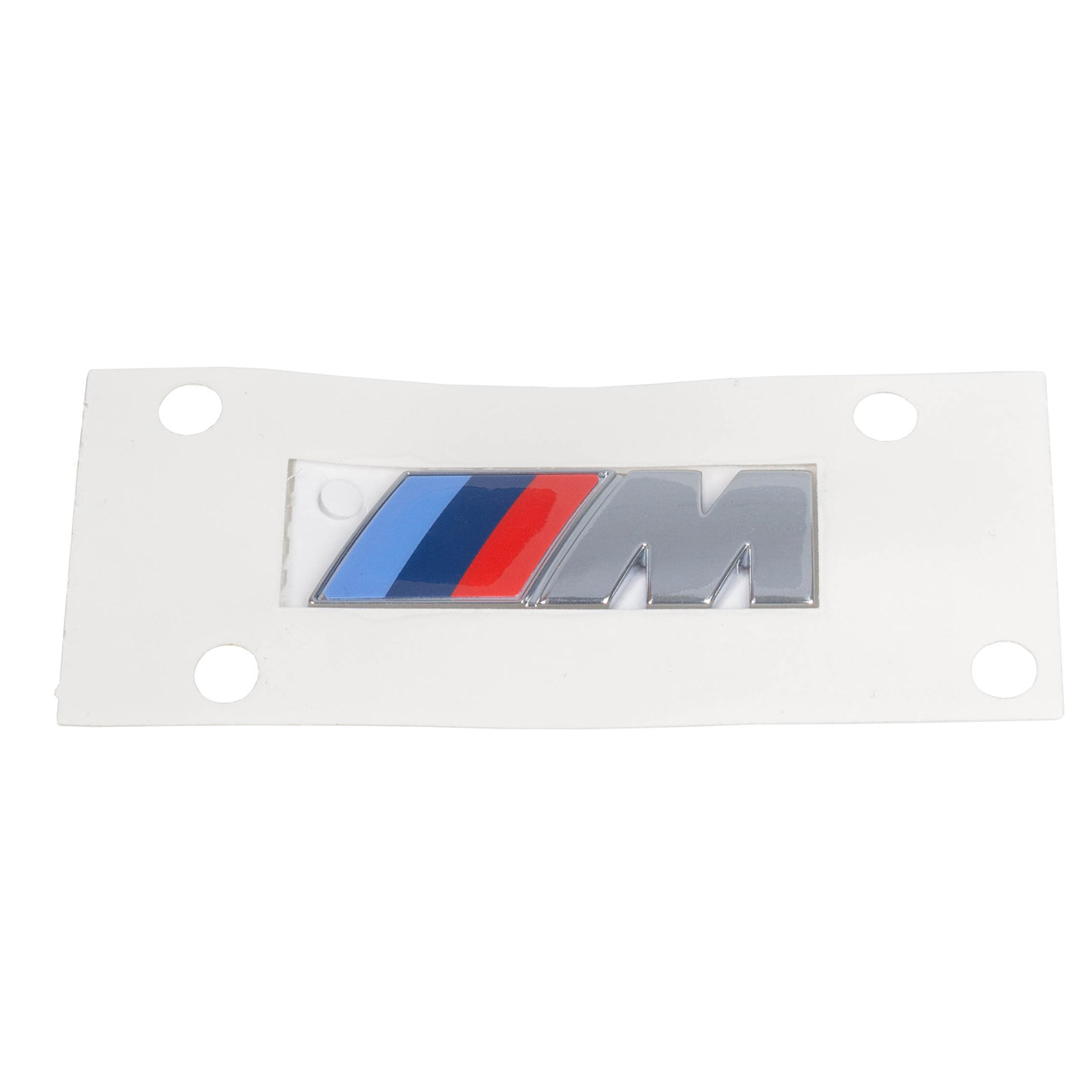 2x ORIGINAL BMW M Emblem Logo Kotflügel 45x15mm selbstklebend 51148058881