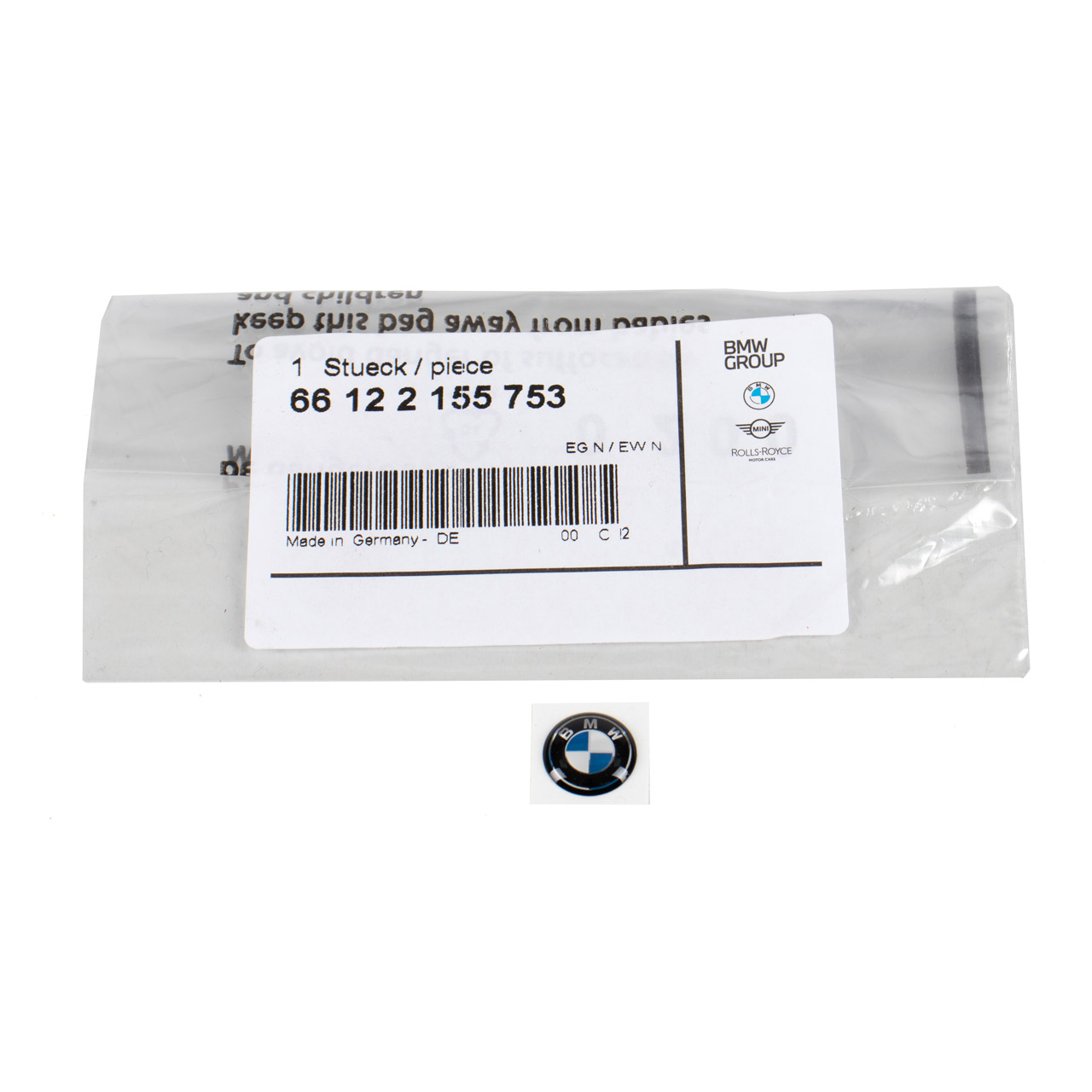 Original BMW Embleme - 66 12 2 155 753 | myparto 