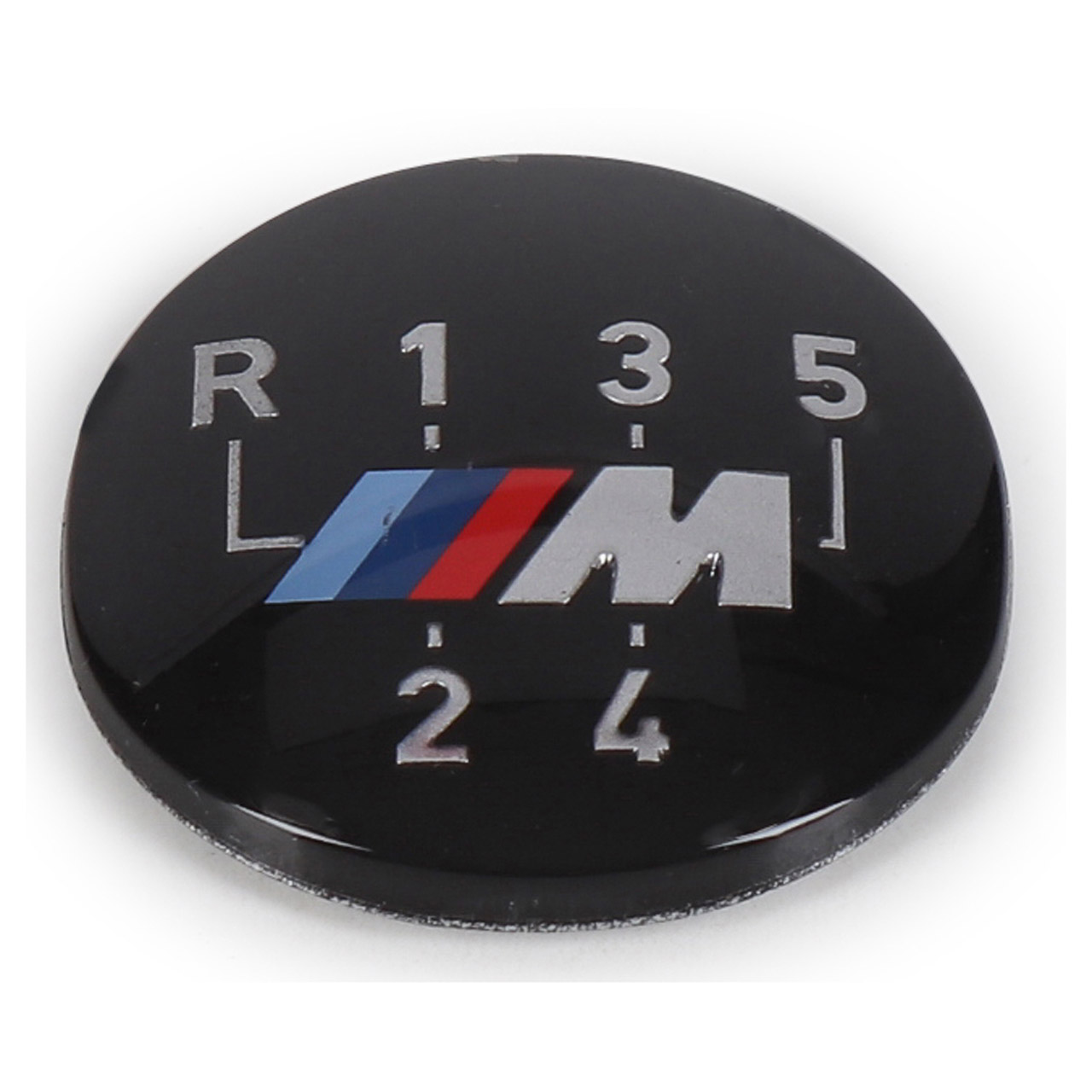 ORIGINAL BMW M Emblem Aufkleber Plakette für Schaltknauf 5 gang E28 E30 E36 25111221613