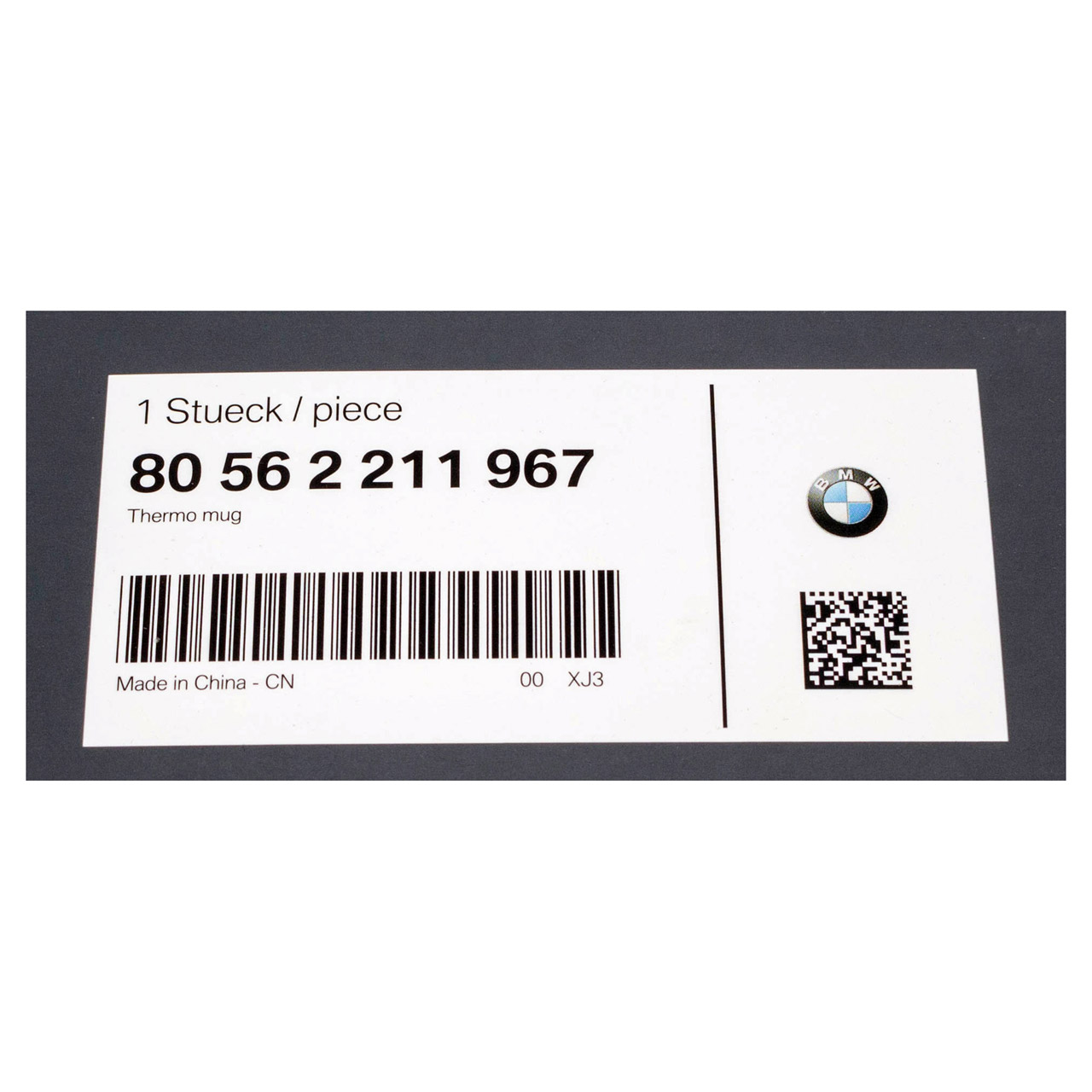 Thermobecher original BMW 0,45L - 80562211967, 80 56 2 211 967, 2211967,  80-56-2-211-967