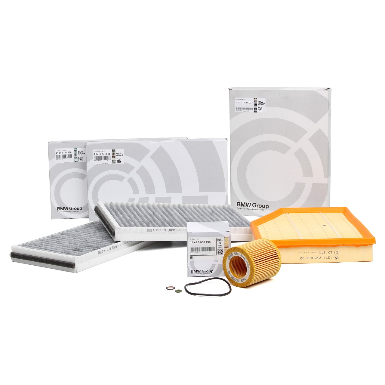 ORIGINAL BMW Inspektionskit Filterpaket Filterset E60 E61 523-530i E63 E64 630i