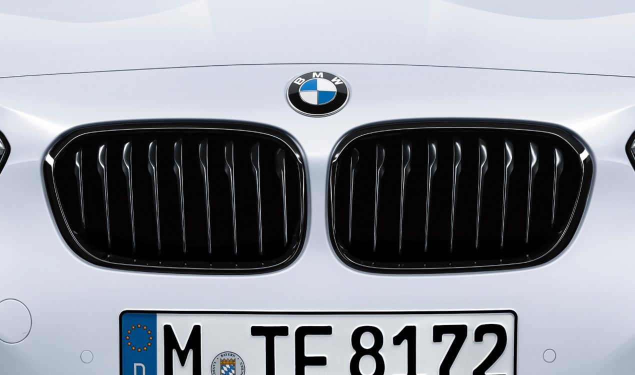 ORIGINAL BMW M Performance SCHWARZ Ziergitter Niere 1er F20 F21 links + rechts