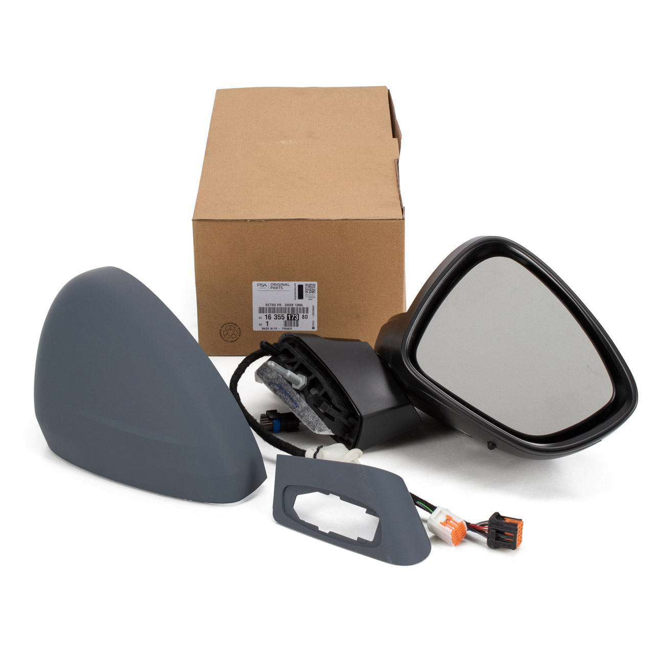 Original CITROEN / PEUGEOT Exterior mirrors - 16 355 173 80 | myparto 