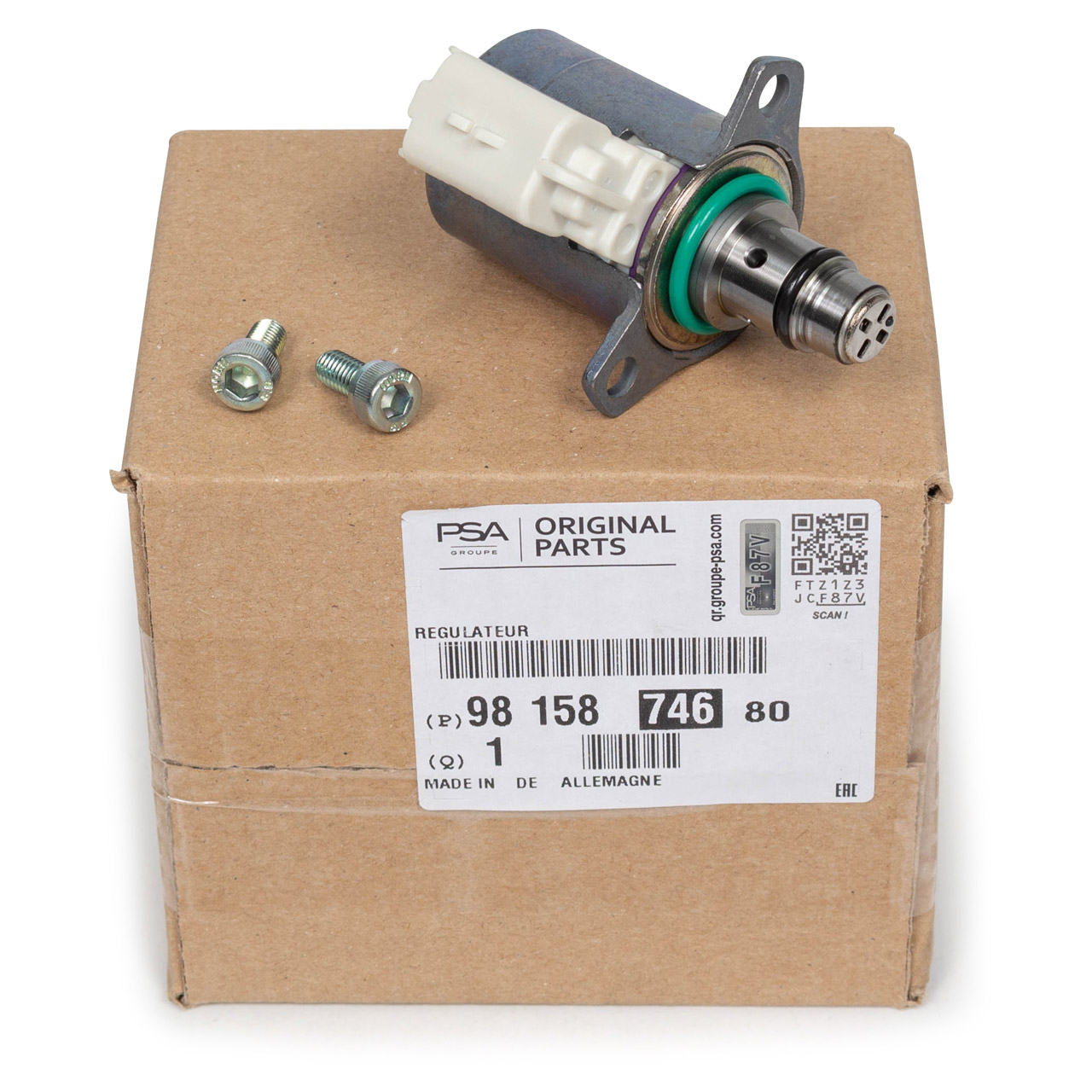 Citroen Peugeot Sensor Kraftstoffdruck Druckregelventil 9814383880 Ne,  49,95 €