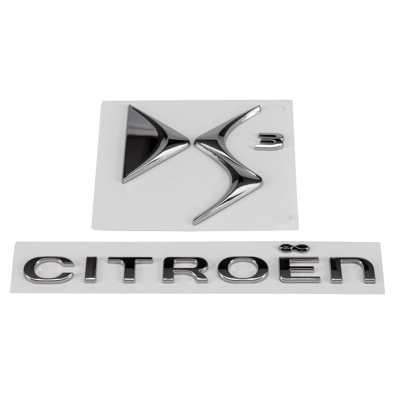 ORIGINAL PSA Citroen Emblem Logo Schriftzug Fahrzeugheckklappe DS3 9805400580