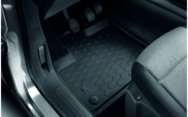 ORIGINAL Peugeot Gummimatten Automatte Fußmatten Partner Rifter vorne 2-teilig 1627796080