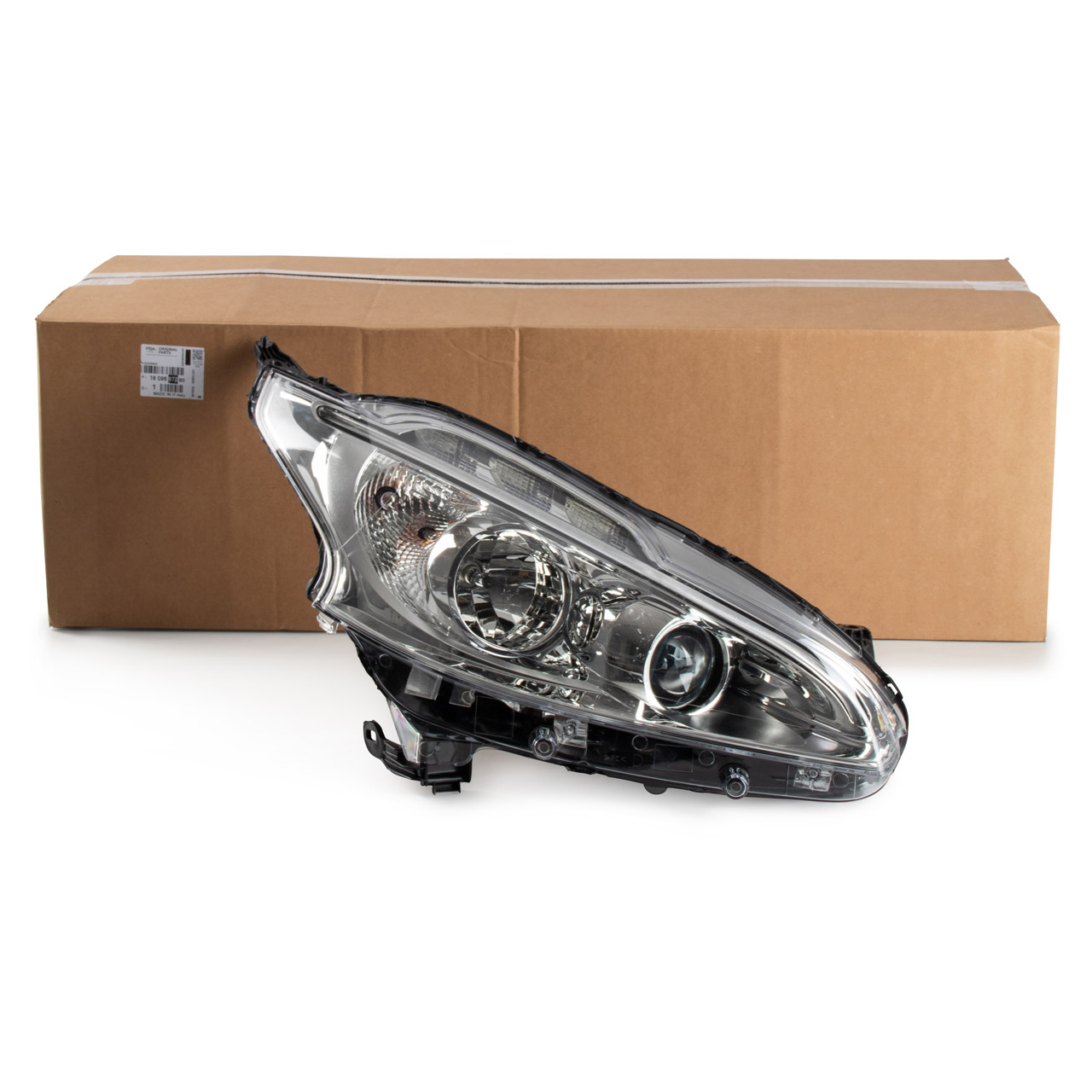 ORIGINAL Peugeot LED Scheinwerfer + Stellmotor 208 1 bis 07.2015 vorne rechts 1609697280