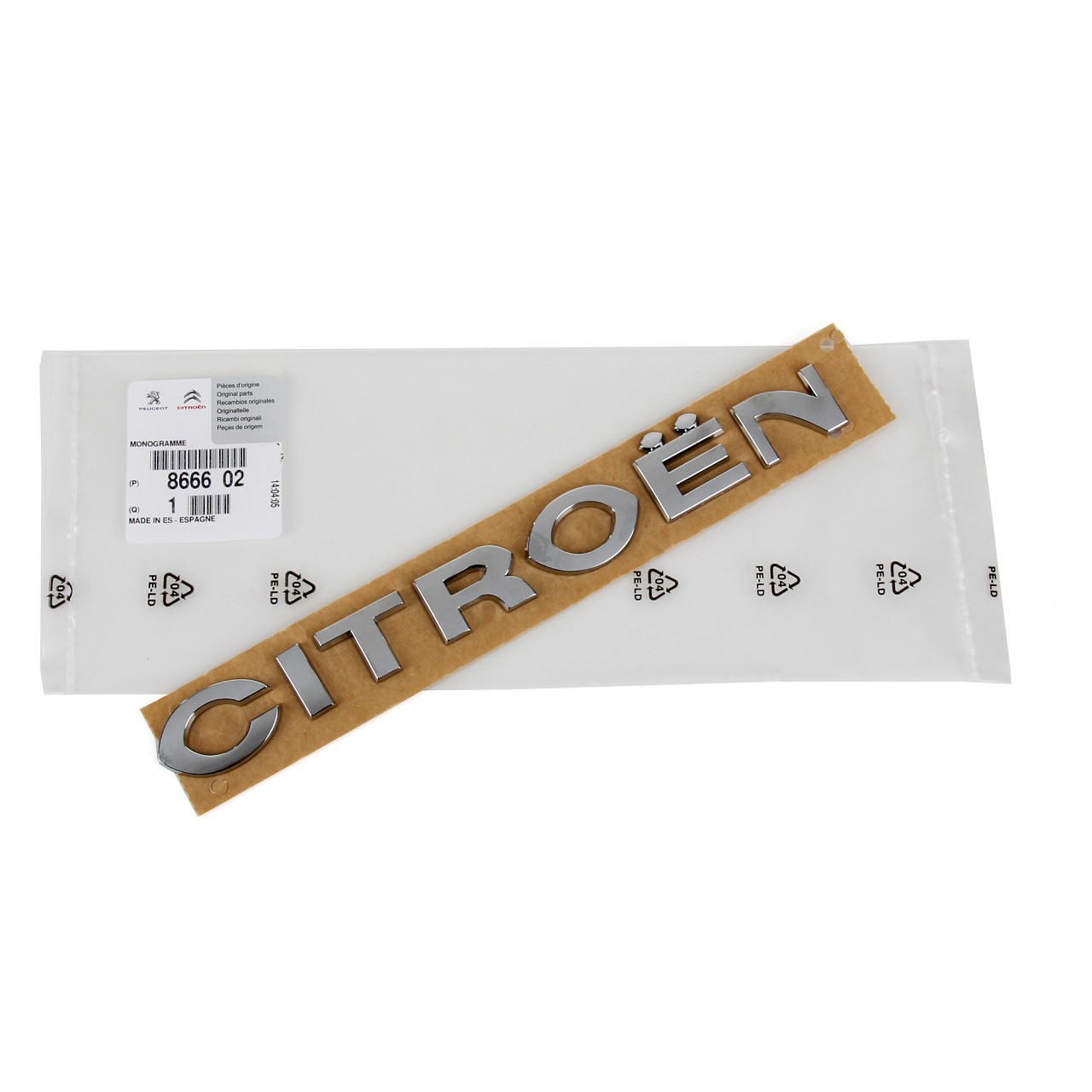 Original CITROEN / PEUGEOT Car badges - 8666.02 | myparto