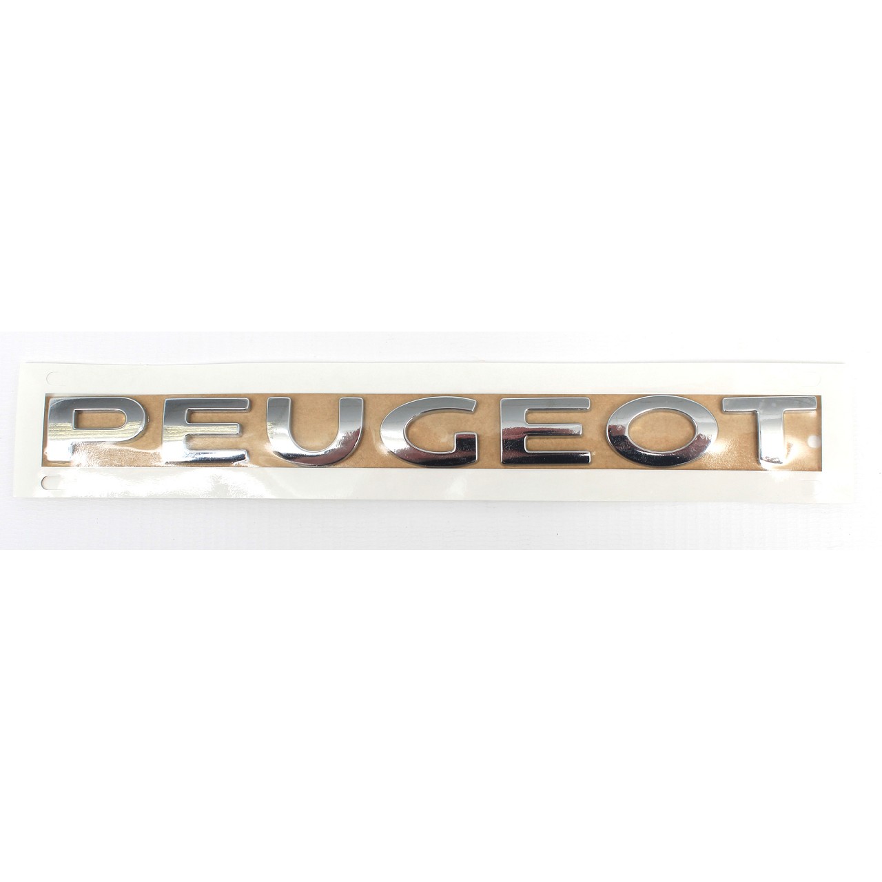 ORIGINAL Peugeot Emblem Plakette Logo Schriftzug Heckklappe 22,3x2,3cm 3008 5008 8666.72
