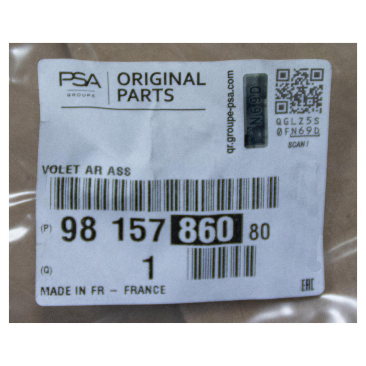 ORIGINAL Peugeot Heckklappe Klappe 2008 1 mit Parkassistenzsystem 9815786080
