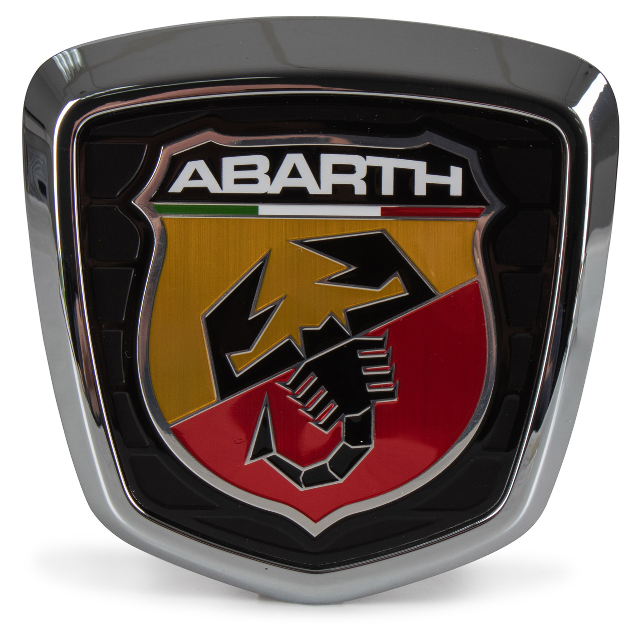 ORIGINAL Fiat Emblem Logo Plakette Heckklappe ABARTH 500 hinten 735496473