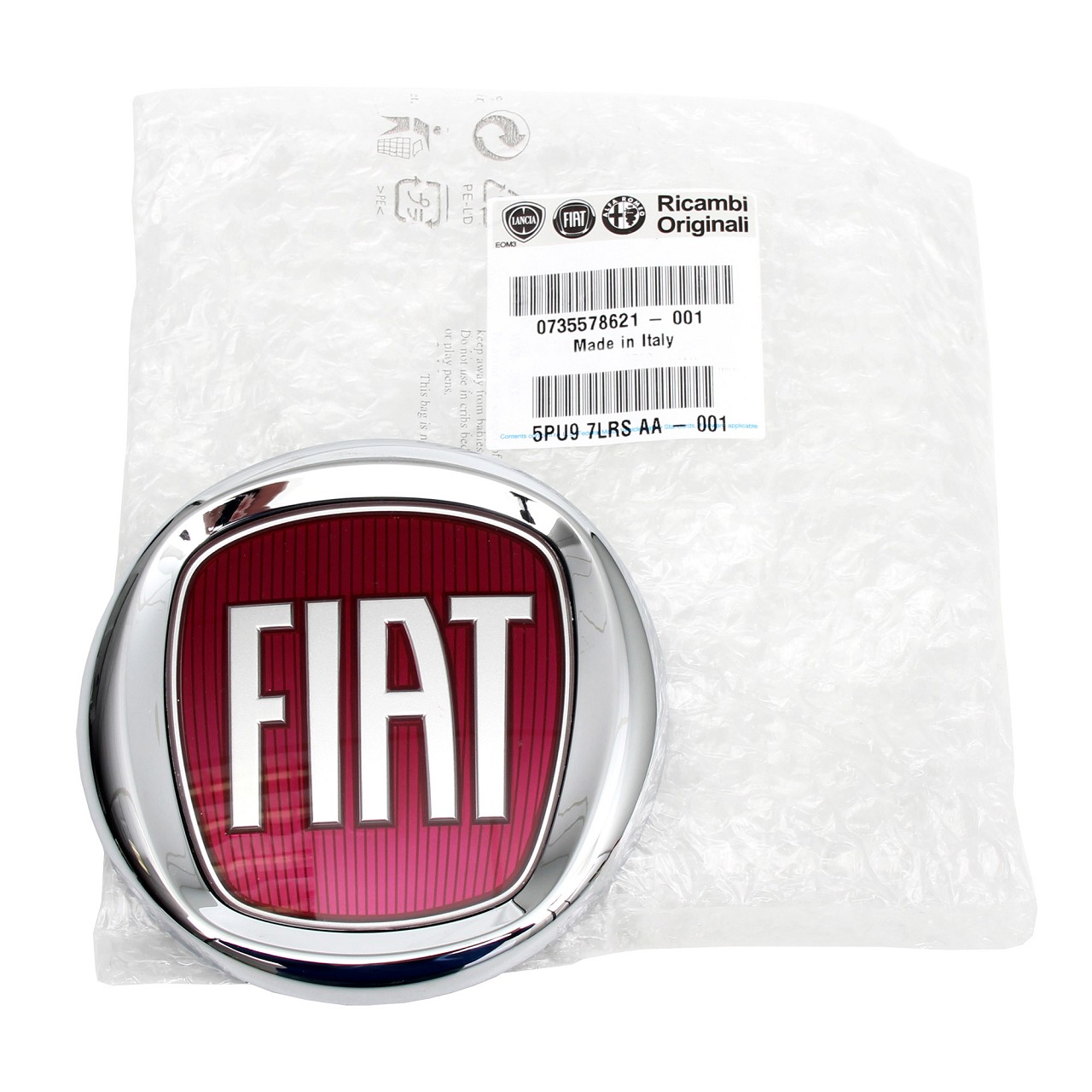 Original Fiat Emblem Logo Zeichen Plakette Ø 12cm Doblo 263 Ducato 250 735578621