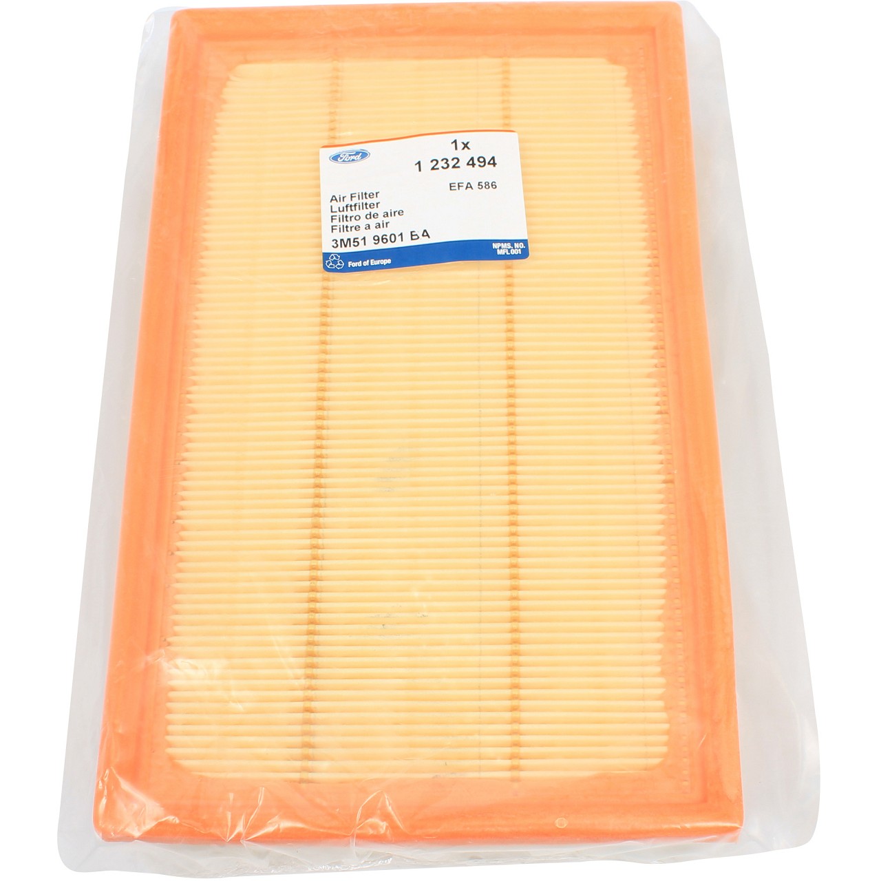 Original FORD Luftfilter - 1 232 494 | myparto