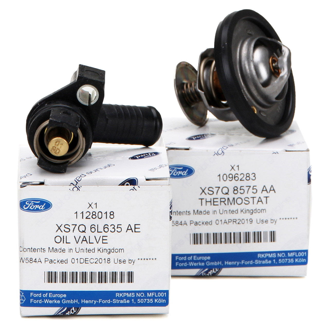 ORIGINAL Ford Thermostat + Gehäuse für Ölkühler Mondeo III MK3 2.0/2.2TDCi