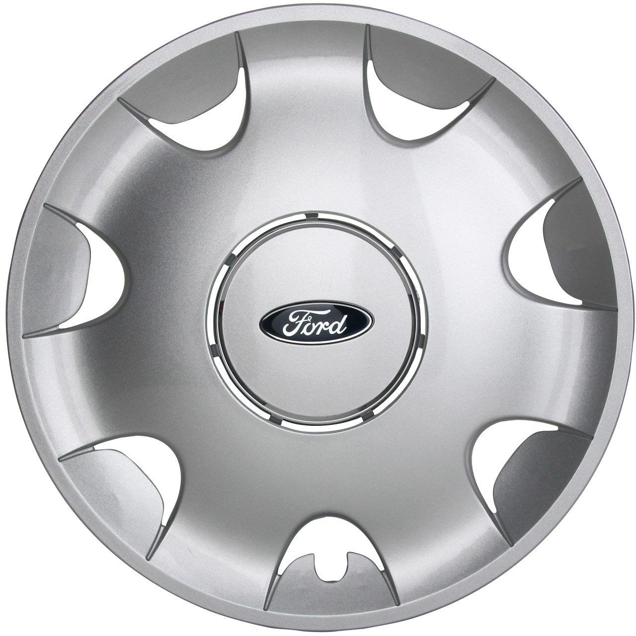 OMAC Radkappen 15 Zoll - Radzierblenden Set In Silber Für Auto