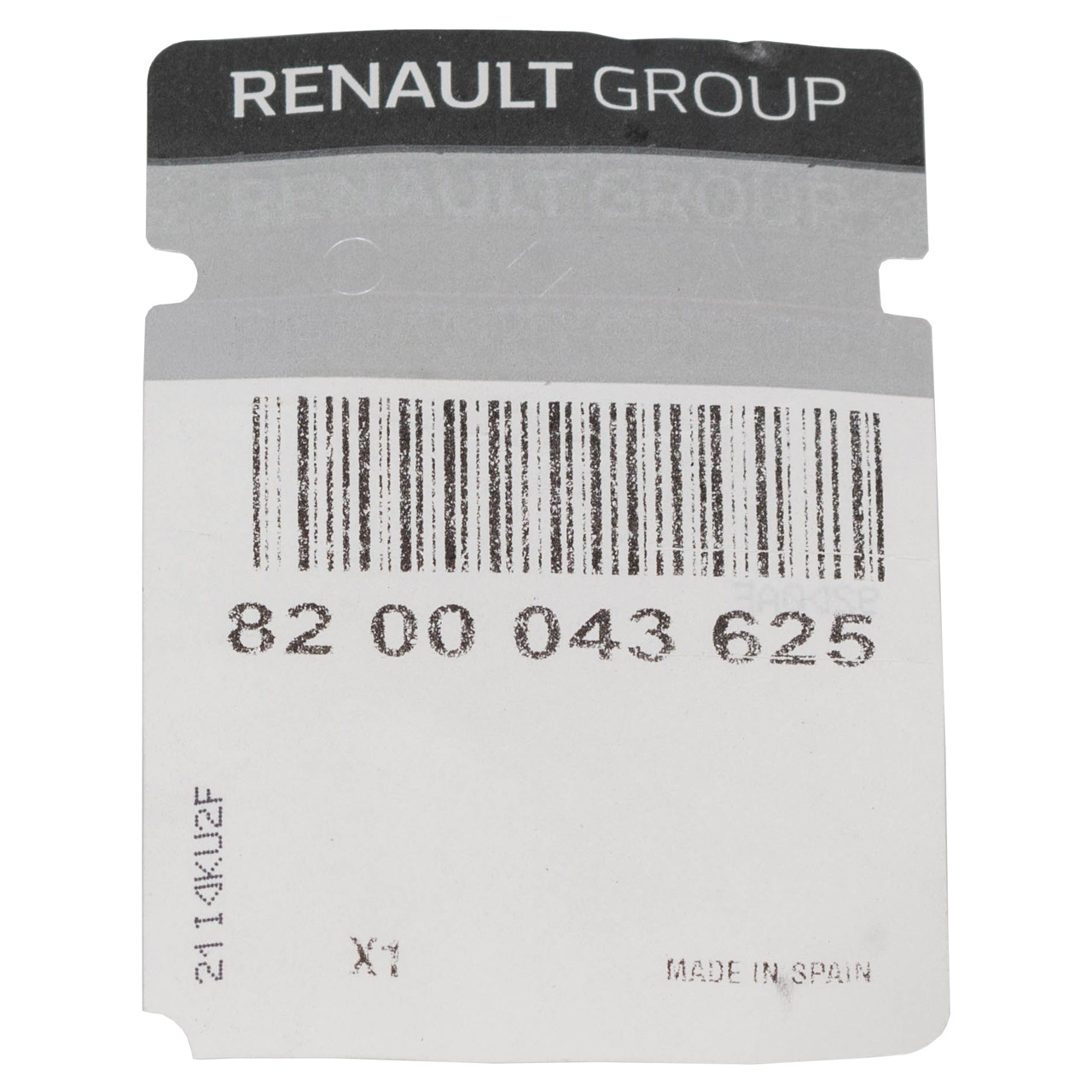 ORIGINAL Renault Kraftstoffleitung Kraftstoffschlauch Clio 2 3 Kangoo 1.2 16V 8200043625