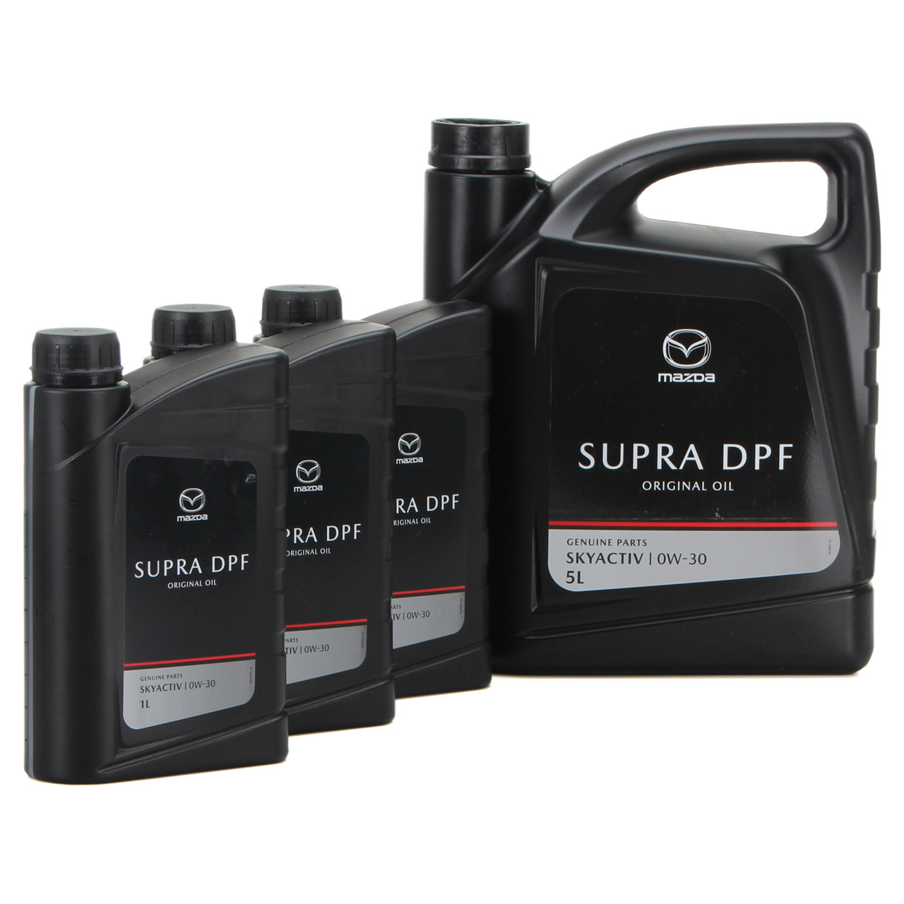 8 Liter ORIGINAL Mazda Motoröl Öl Oil SUPRA DPF 0W-30 0W30 für DIESEL SKYACTIV