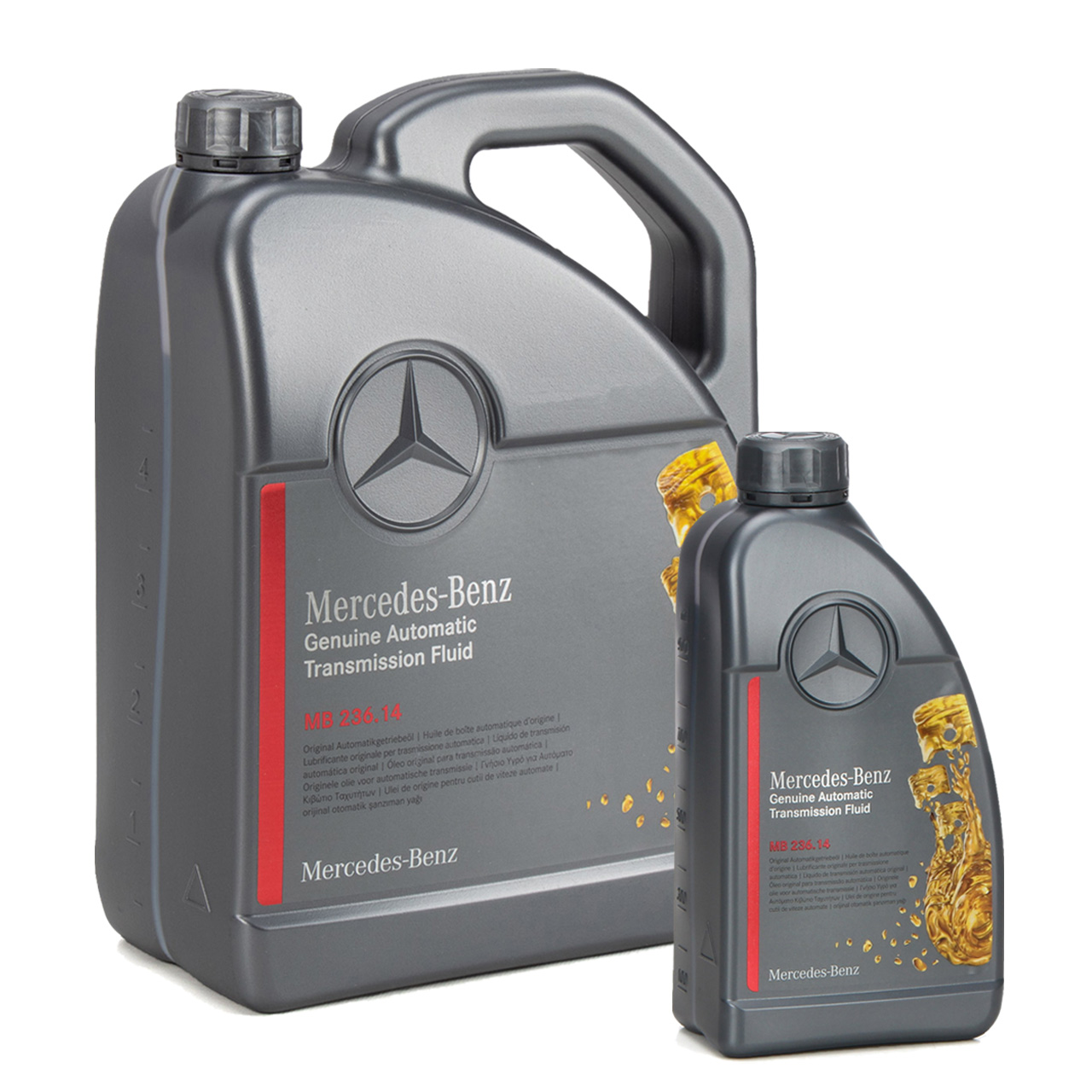 6L 6 Liter ORIGINAL Mercedes-Benz Automatikgetriebeöl MB 236.14 0009896805