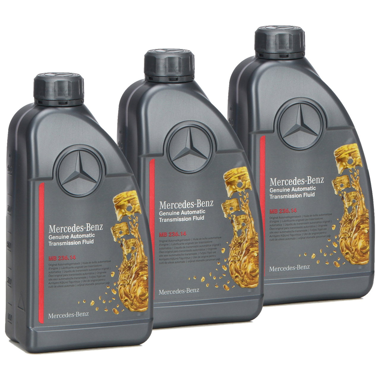 3L 3 Liter ORIGINAL Mercedes-Benz Automatikgetriebeöl MB 236.14 ...
