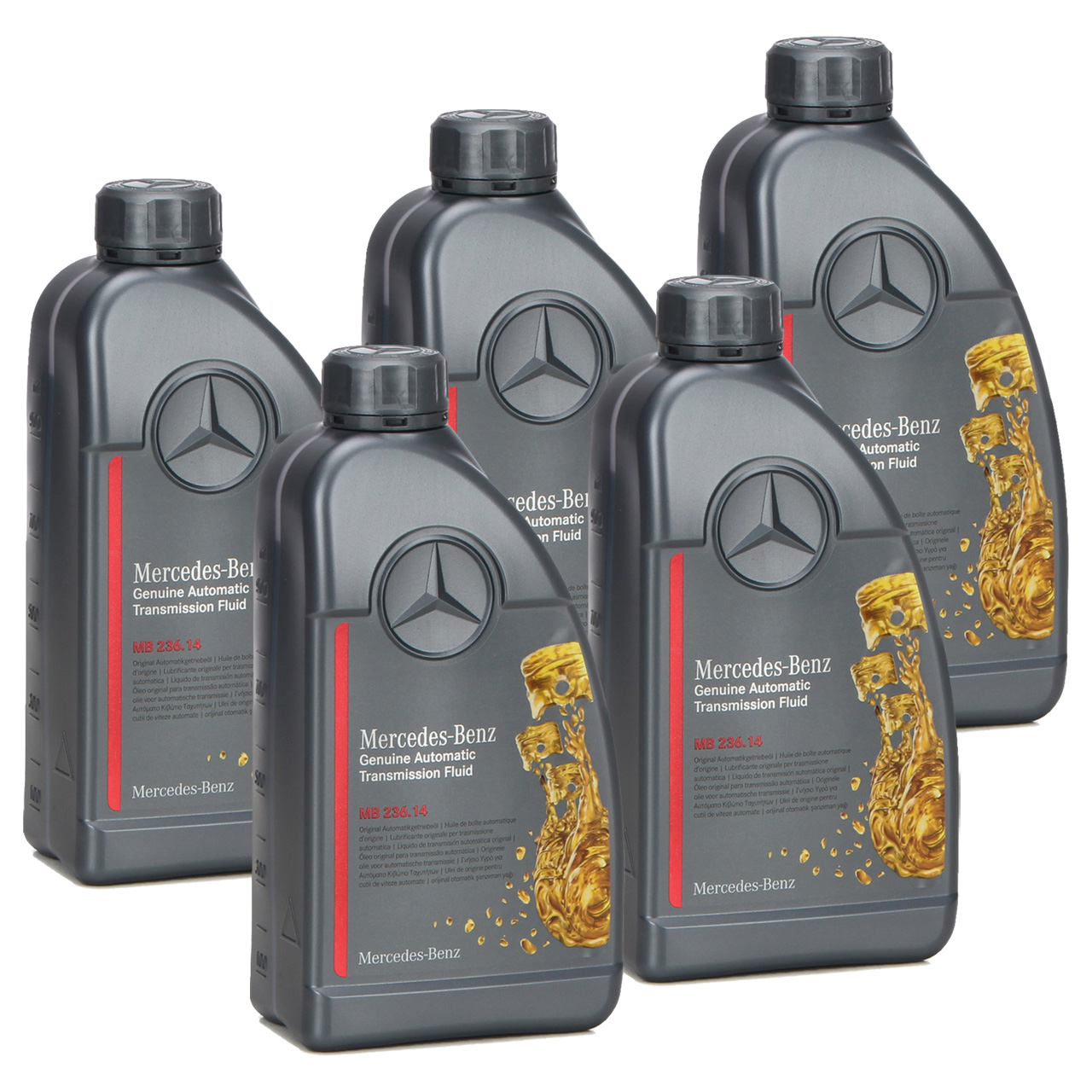 5L 5 Liter ORIGINAL Mercedes-Benz Automatikgetriebeöl MB 236.14 000989680511