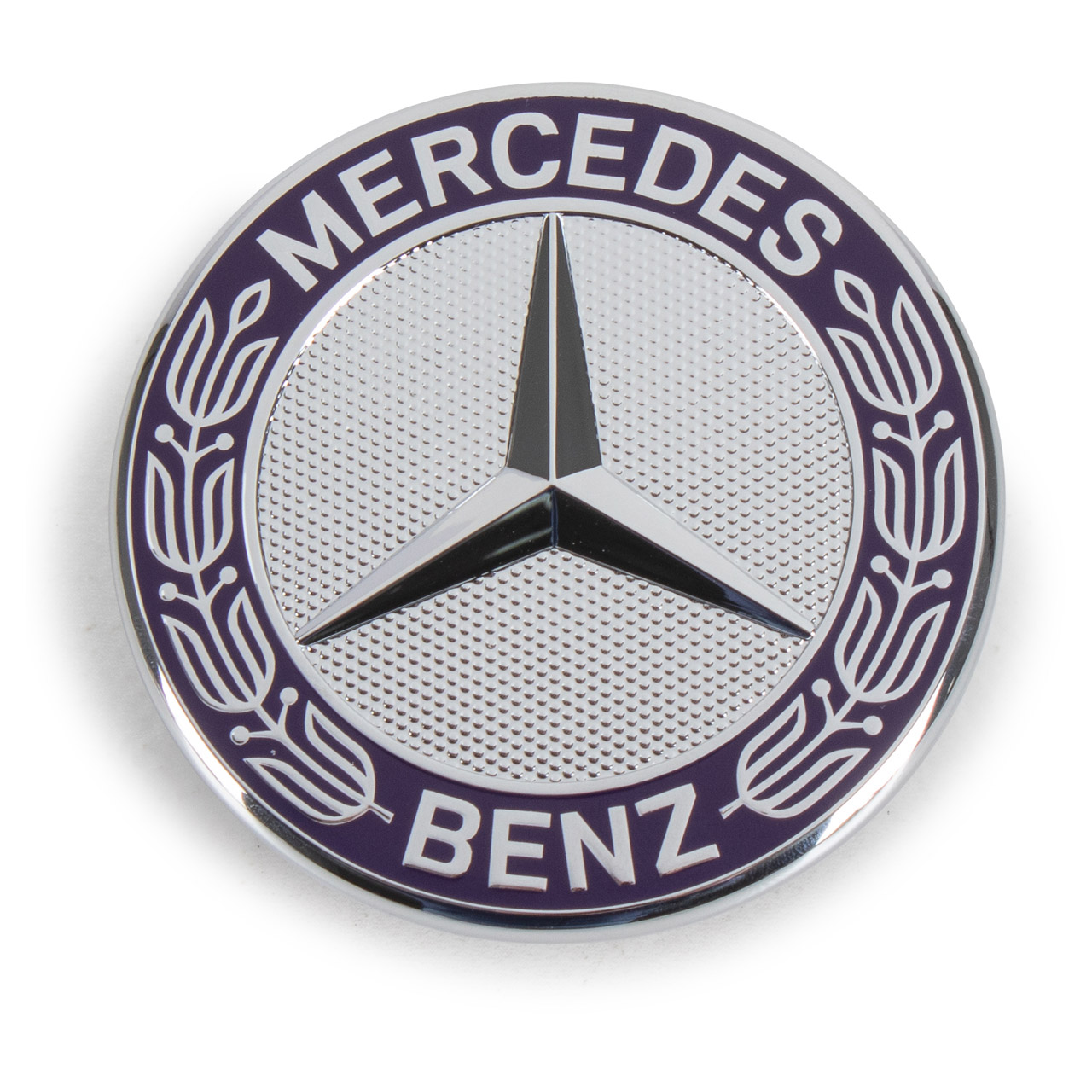 ORIGINAL Mercedes Emblem Logo Motorhaube blau C-Klasse W204 Ø 57mm 2048170616