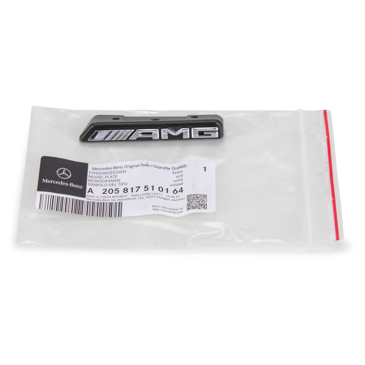 Original MERCEDES-BENZ Embleme - 205 817 51 01 64 | myparto