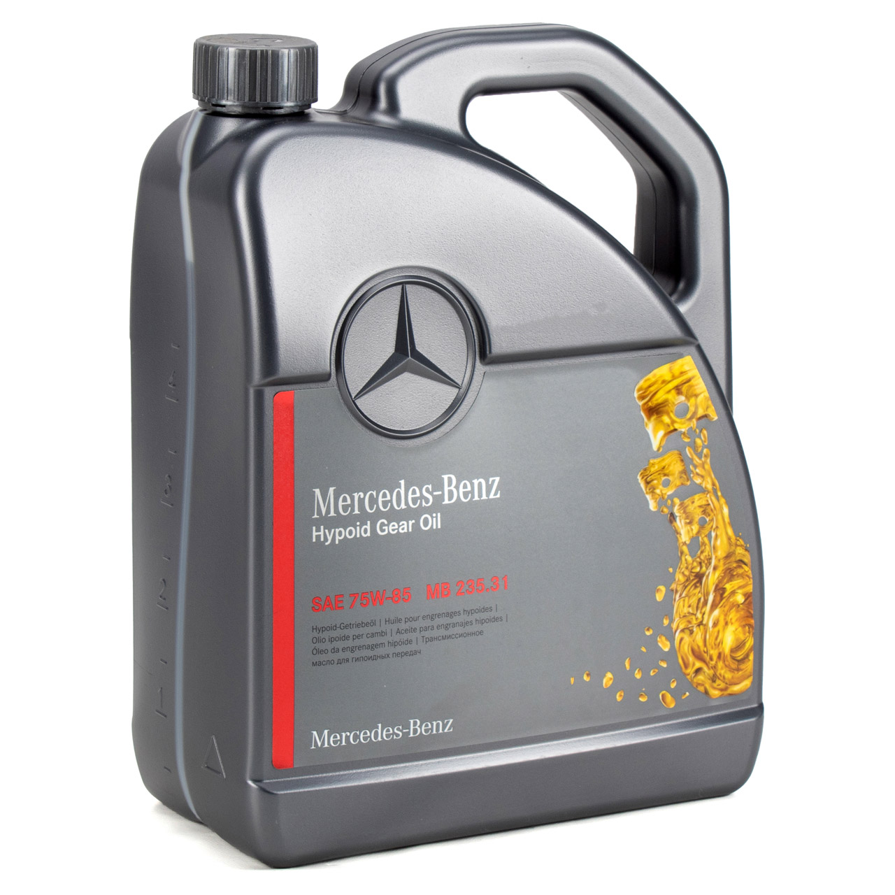 5L 5 Liter ORIGINAL Mercedes-Benz Hypoid Getriebeöl 75W85 MB 235.31 000989720713ADHW