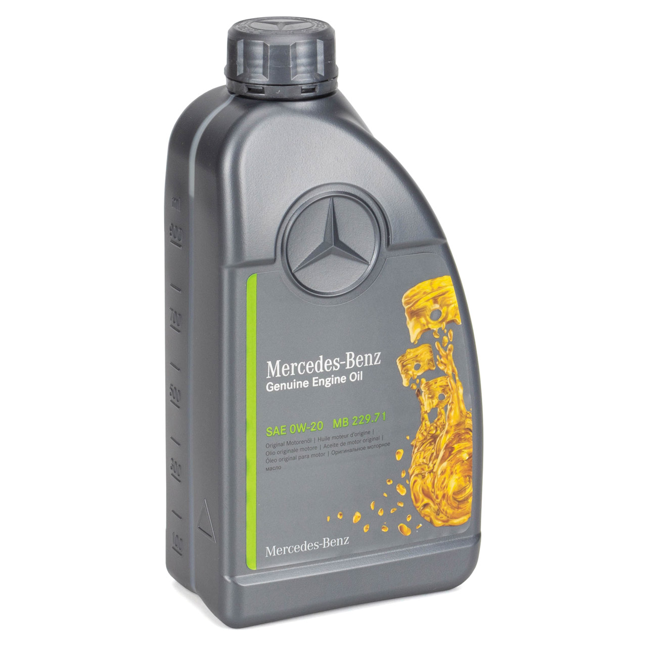6L 6 Liter ORIGINAL Mercedes-Benz Motoröl Öl 0W-20 MB 229.71 000989870611