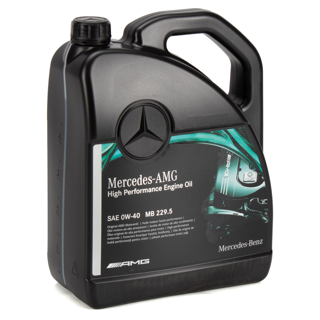 10L ORIGINAL Mercedes AMG High Performance Motoröl Öl 0W40 MB 229.5 000989930211