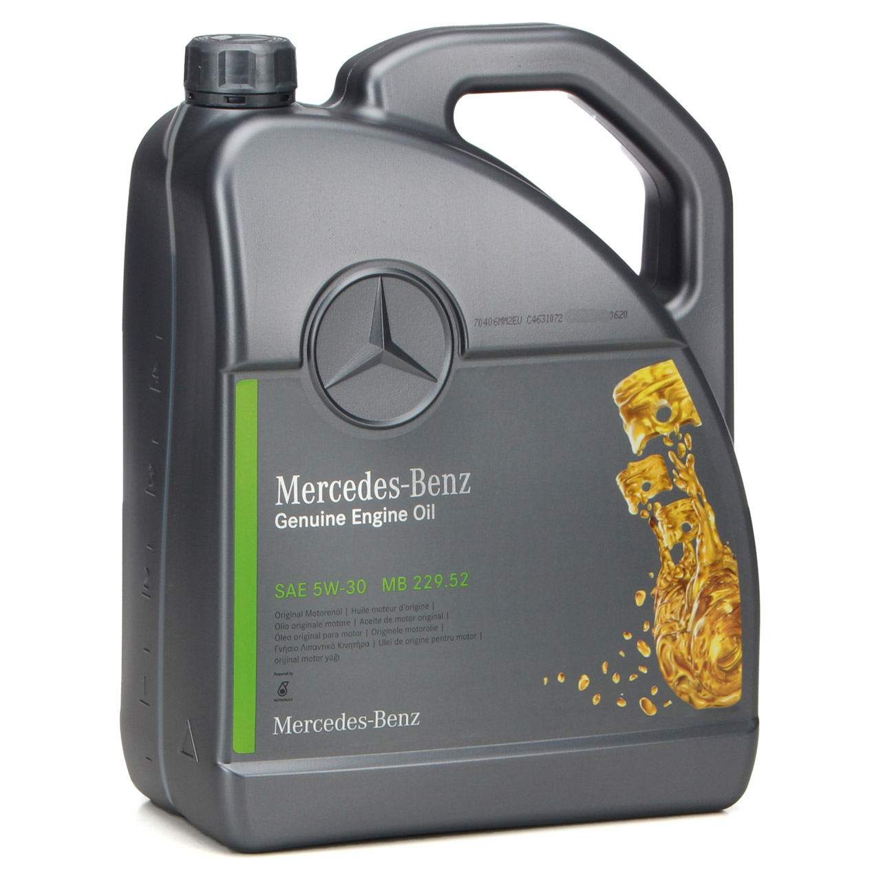 5L 5 Liter ORIGINAL Mercedes-Benz Motoröl ÖL 5W30 5W-30 MB 229.52 000989700613