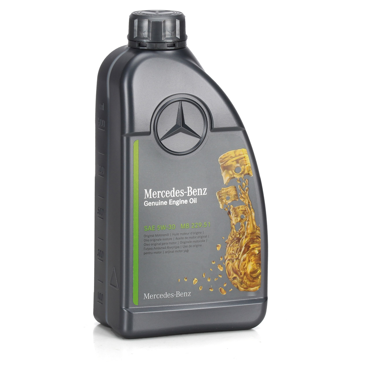 1L 1 Liter ORIGINAL Mercedes-Benz Motoröl Öl 5W-30 MB 229.51 000989940211