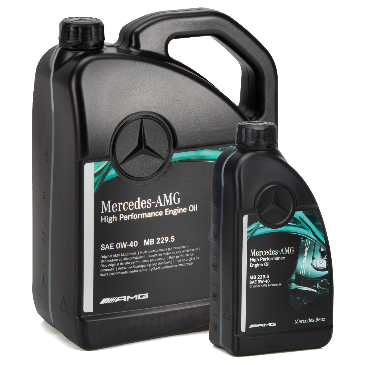 6L ORIGINAL Mercedes AMG High Performance Motoröl Öl 0W40 MB 229.5 000989930211