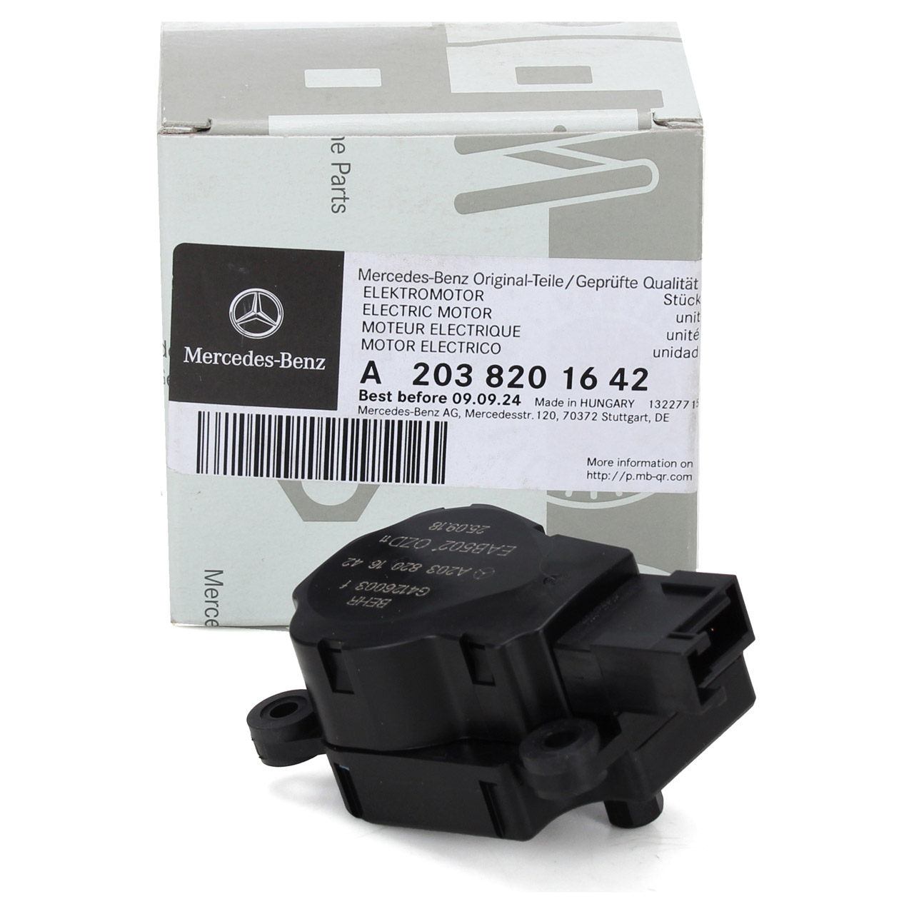 ORIGINAL Mercedes-Benz Stellelement Mischklappe W202 W203 S203 W211 R171 W463 2038201642