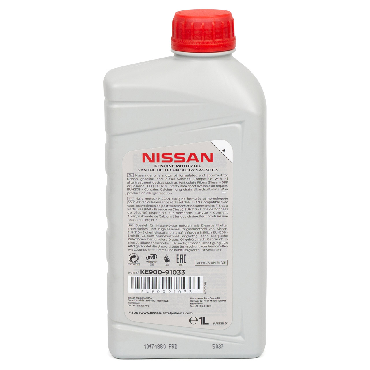 Масло ниссан 1 литр. Nissan Motor Oil 5w-40, 1л. Масло Ниссан 5w40 1 литр. Nissan масло 5w40 1л. Ke900-91033.