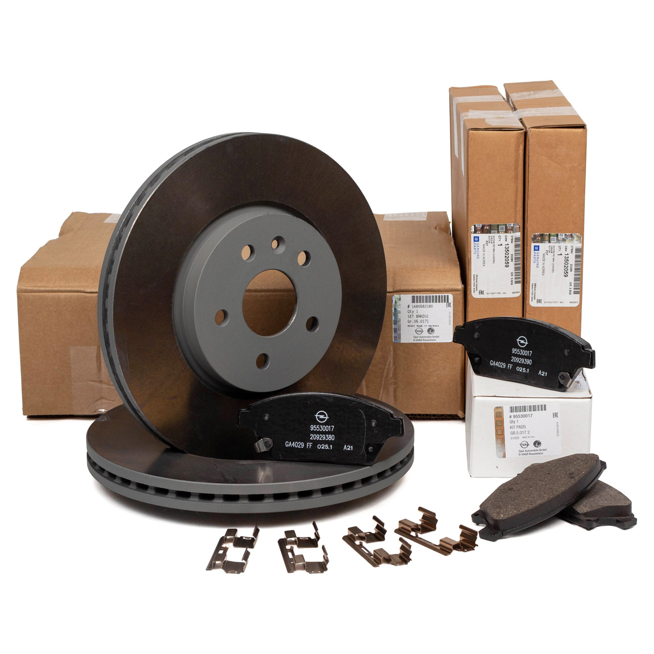 Original OPEL Braking Kits - 16 805 821 80 | myparto