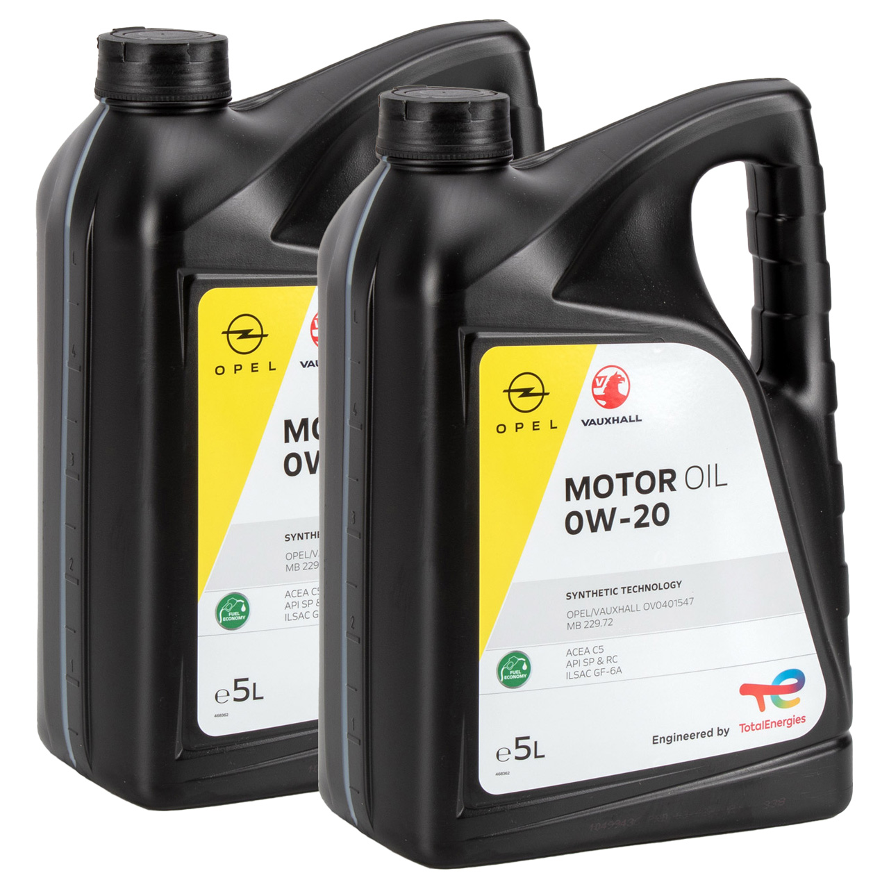 10L ORIGINAL Opel Motoröl 0W20 Fuel Economy Longlife ACEA C5 API SN+ OV0401547
