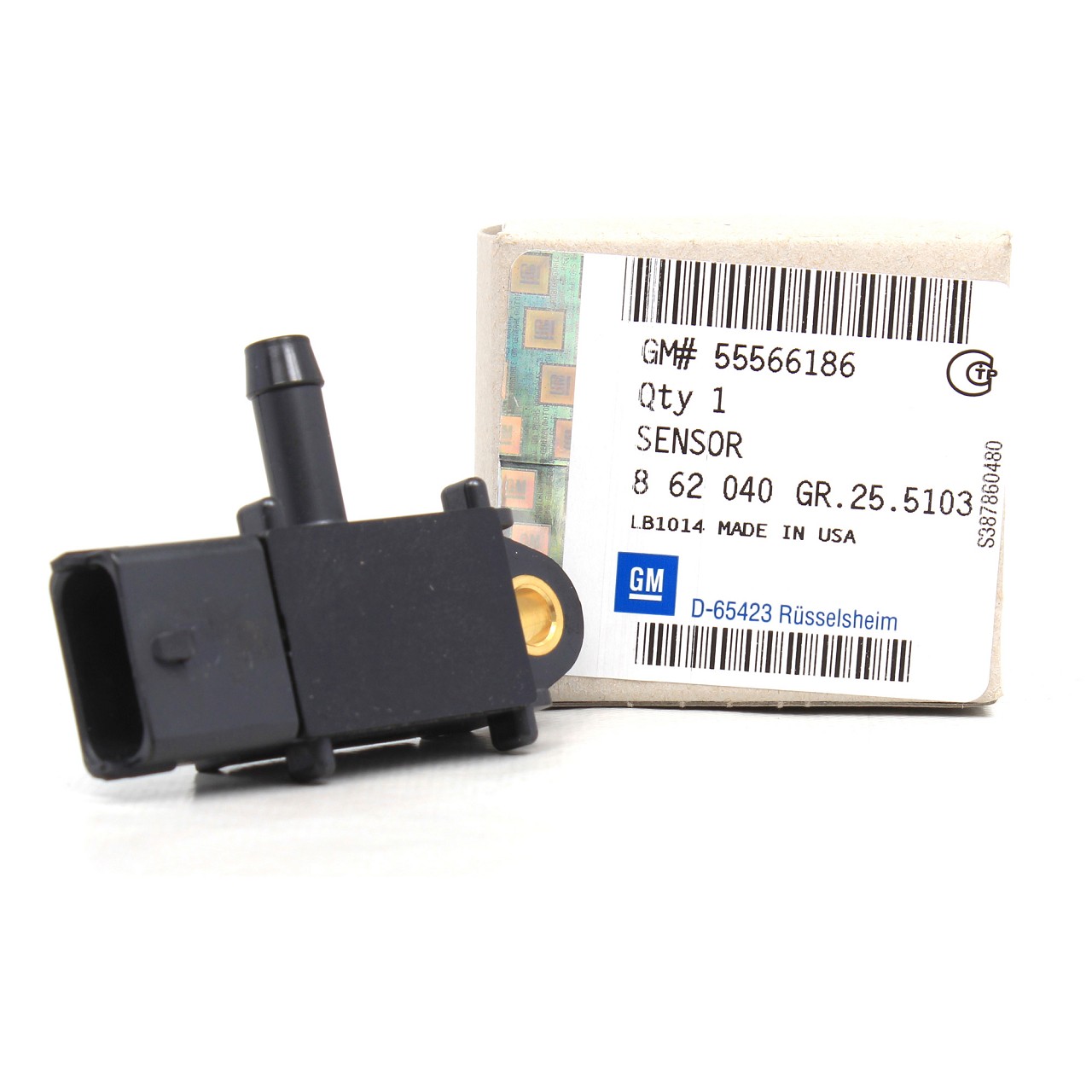 ORIGINAL GM Opel Abgasdrucksensoren Drucksensor Differenzdruck Sensor 862040