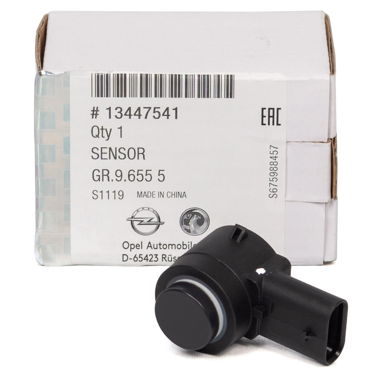 ORIGINAL GM Opel Sensor Einparkhilfe Einparksensor Rückfahrsensor ASTRA K 13447541