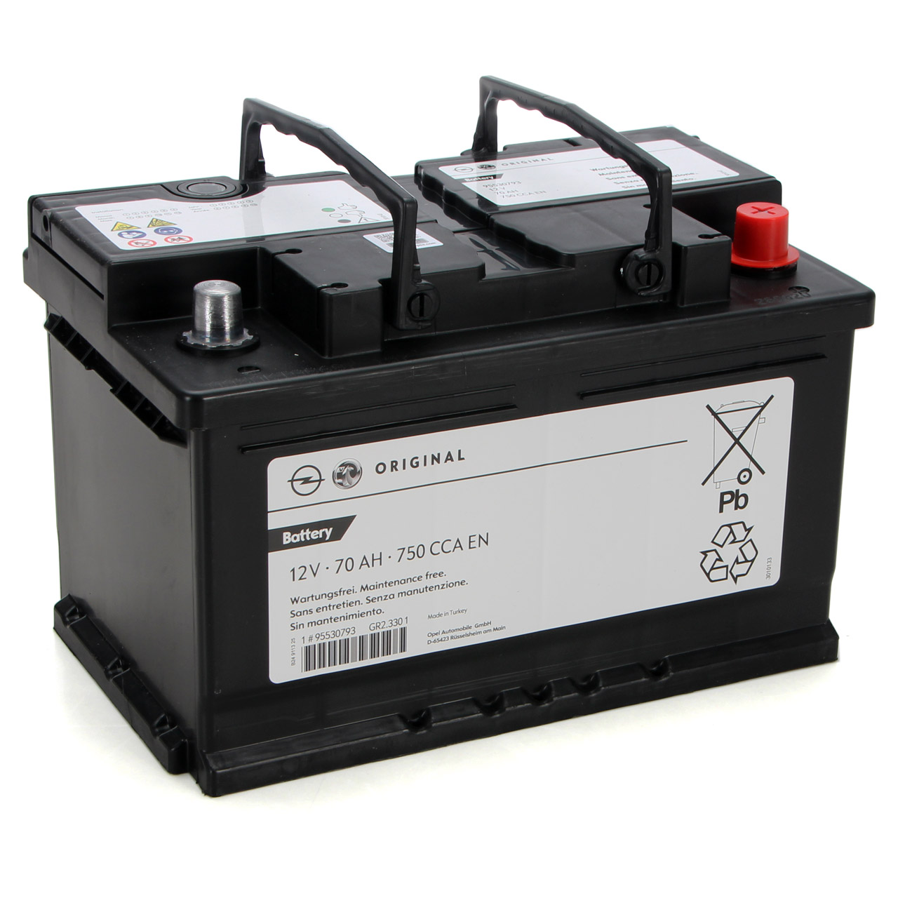 Original OPEL Autobatterien - 95530793