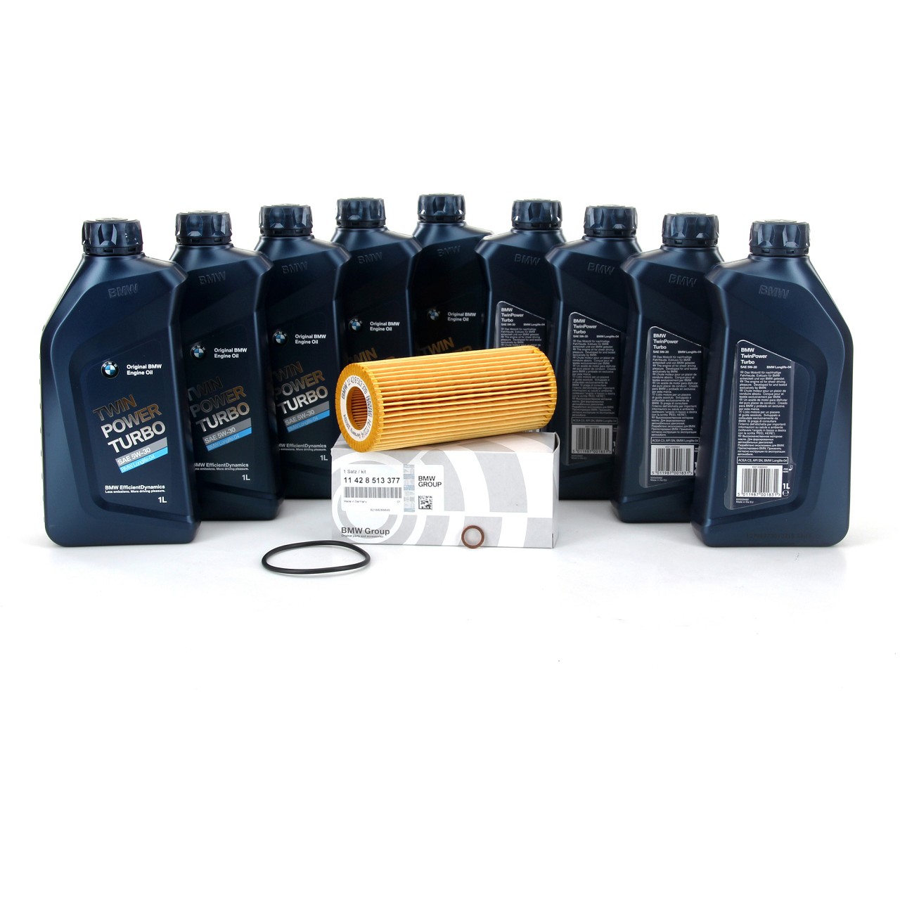 9L 9 Liter ORIGINAL BMW Motoröl Öl 5W30 LongLife-04 + Ölfilter 11428513377