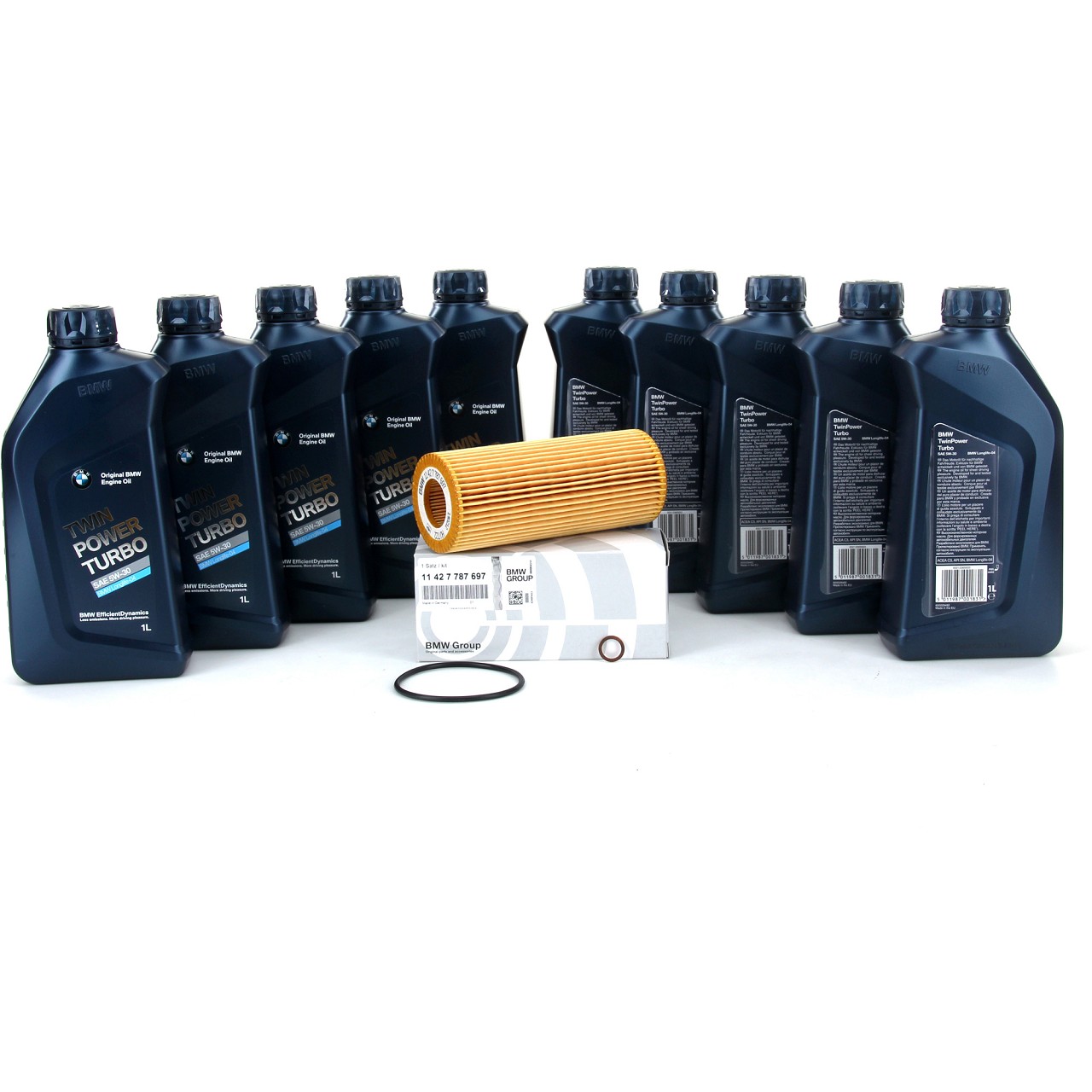 10L 10 Liter ORIGINAL BMW Motoröl Öl 5W30 LongLife-04 + Ölfilter 11427787697
