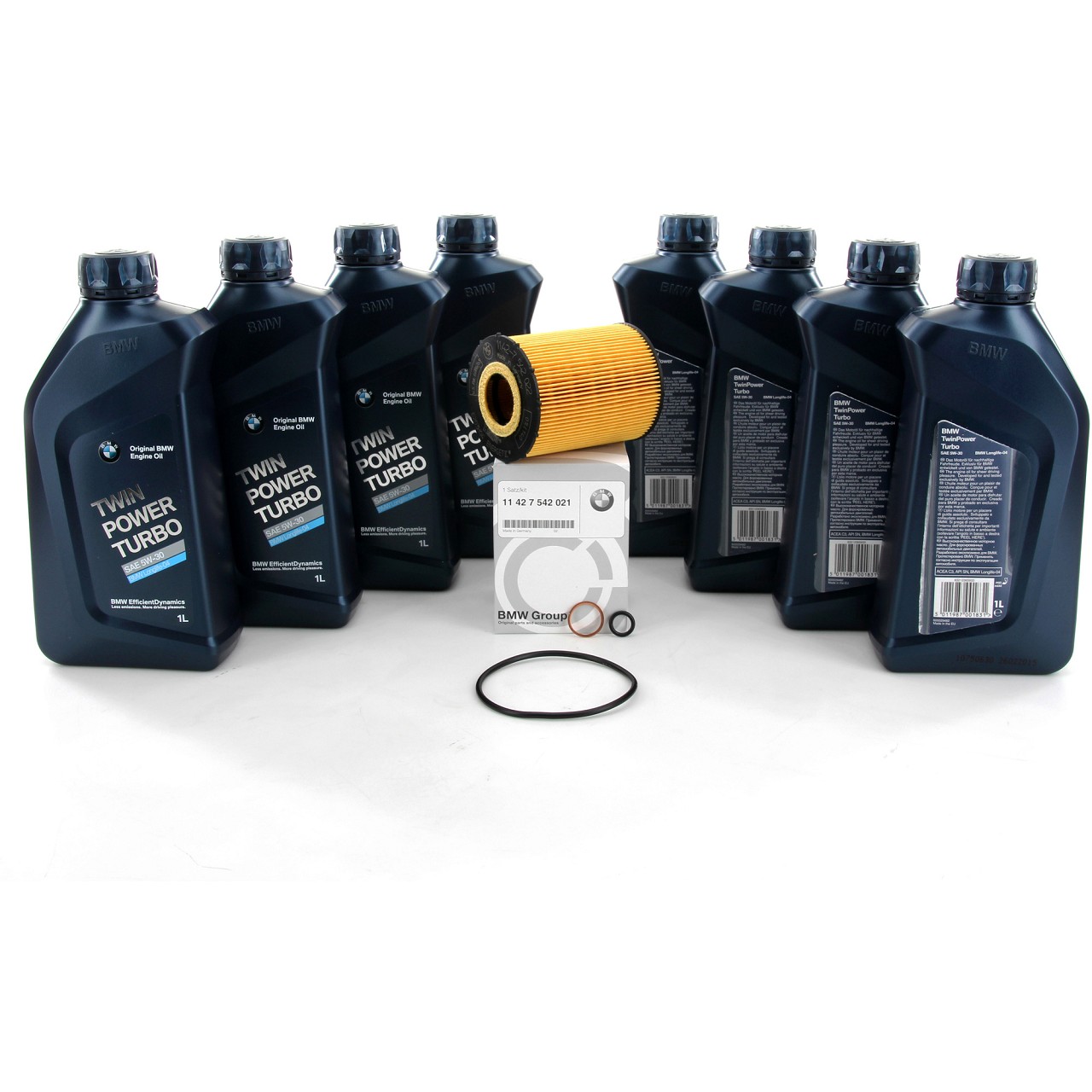 8L 8 Liter ORIGINAL BMW Motoröl Öl 5W30 LongLife-04 + Ölfilter 11427542021