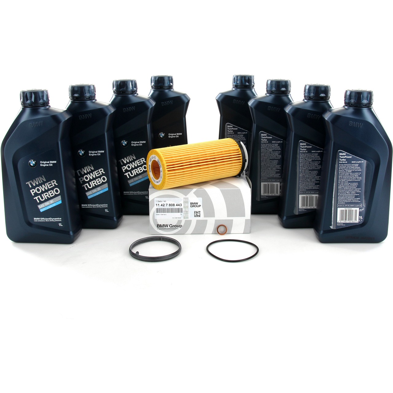8L 8 Liter ORIGINAL BMW Motoröl Öl 5W30 LongLife-04 + Ölfilter 11427808443