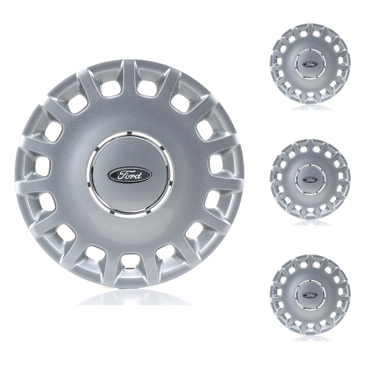 Original Ford Radkappensatz 4 Stück für 14 Zoll Stahlfelgen 1813325 Original Ford Radkappensatz 4 Stück für 14 Zoll Stahlfelgen 1813325
