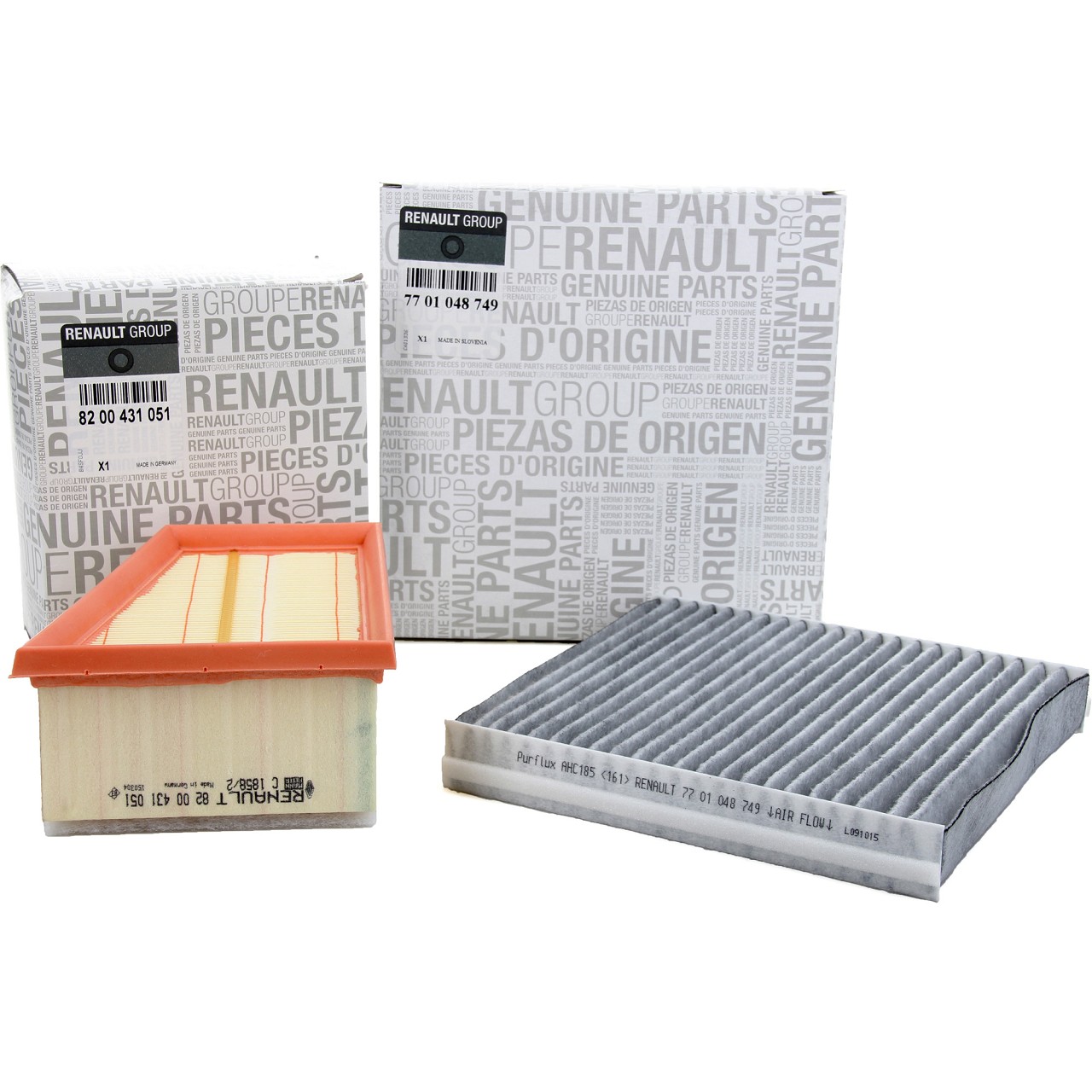 ORIGINAL Renault inspection kit filter package filter set LAGUNA II 1.6/1.8/2.0 16V